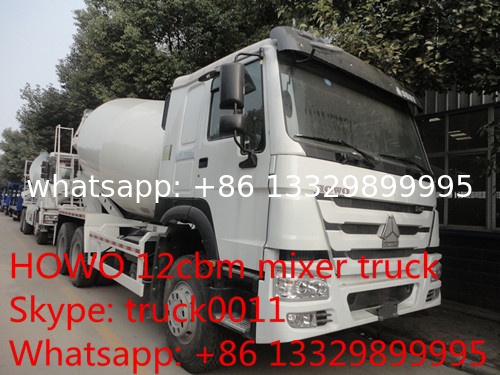 SINO TRUK HOWO 6*4 RHD 8m3 cement mixer truck for sale, new  Euro 2 diesel 336HP 8m3 HOWO concrete mixer truck for sale