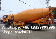 Foton LHD Euro 3 8*375hp 16cbm cement mixer truck for sale, factory sale 8*4 heavy duty  mixer drum mounted on truck