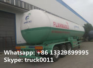 58000 litres capacity truck trailer for lpg gas , lpg trailer, hot sale 24.57tons bulk bullet lpg gas tank  trailer