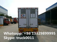 Dongfeng furuika 4*2 LHD/RHD day old chick truck for sale, dongfeng 95hp 20,000-25,000 baby chick transported truck