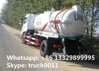 dongfeng tianjin 10,000L vacuum sewage suction truck for UN, hot sale dongfeng brand LHD 4*2 sewage suction truck with