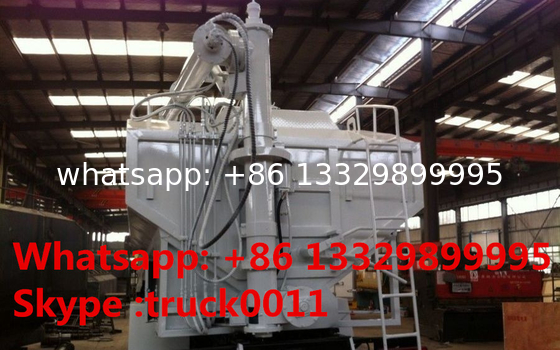 Factory direct sale dongfeng brand 20tons hydraulic system discharging bulk feed truck with cheapest price , feed truck