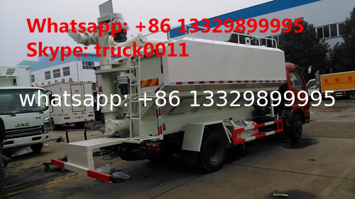 SINO TRUK HOWO 4*2 LHD/RHD 8m3 animal feed truck for sale,2018s good price HOWO bulk feed delivery  truck for sale