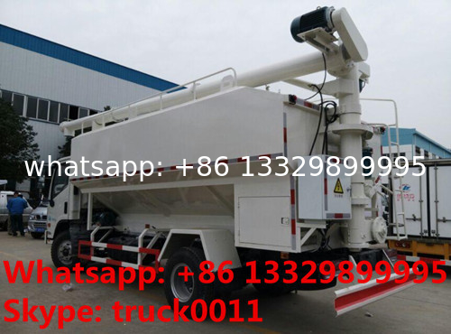 SINO TRUK HOWO 4*2 LHD/RHD 8m3 animal feed truck for sale,2018s good price HOWO bulk feed delivery  truck for sale