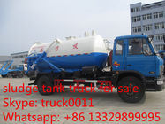 Economic classical high capacity sewage suction truck, dongfeng brand cheapest price vacuum sewage suction truck