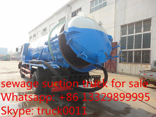 Dongfeng 6*4 LHD/RHD  210hp diesel 16m3 vacuum sewage suction truck for sale, dongfeng brand sludge tank truck