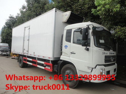dongfeng tianjin 4*2 LHD Cummin 170hp/190hp diesel refrigerated truck for sale, hot sale dongfeng cold room truck