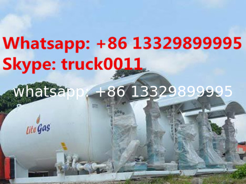 CLW brand 3.2metric tons mobile skid lpg gas refilling plant for sale, 32000kgs auto mobile Propane Skid-mounted plant