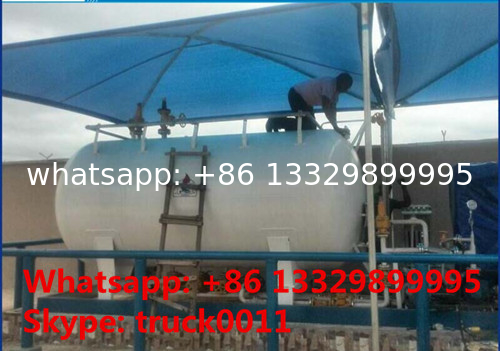 CLW brand 3.2metric tons mobile skid lpg gas refilling plant for sale, 32000kgs auto mobile Propane Skid-mounted plant