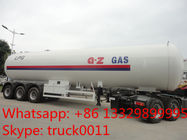 CLW brand 24.5tons bulk lpg gas tank trailer for sale, factory sale ASME standard lpg gas propane tanker trailer