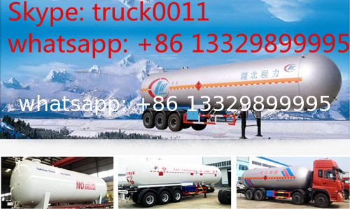 export model bulk lpg gas cooking propane tanker trailer,factory direct sale CLW brand propane gas tank semitrailer