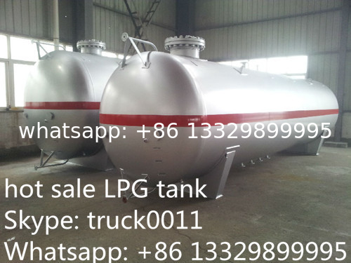 hot sale CLW brand best quality 18cbm LPG gas storage tank, best price 18m3 bullet type surface lpg gas storage tank