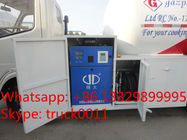 CLW brand 5m3 mini lpg tank trucks with refilling system, 2tons mini CLW cooking gas dispensing truck for gas cylinders