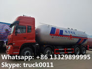 Dongfeng Tianlong 8*4 35CBM LPG gas tank delivery truck, CLW brand bulk lpg gas propane delivery truck for sale