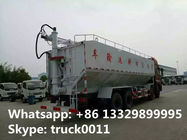 Foton auman 8*4 40cbm bulk feed transported truck for sale, 20tons farm-oriented animal feed pellet tank truck for sale　