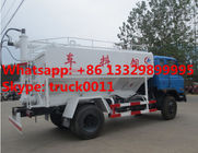 hot sale dongfeng brand LHD 190hp hydraulic system discharging lickstock fish feed delivery truck, feed delivery truck