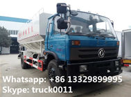 hot sale dongfeng brand LHD 190hp hydraulic system discharging lickstock fish feed delivery truck, feed delivery truck