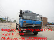hot sale dongfeng 153 cummins 190hp 10ton-15ton cold room truck, dongfeng 15tons freezer van truck for frozen seafood