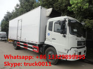 15tons refrigerator van truck with US Brand Carrier freezer for sale, 10-15tons cold room truck for frozen seafood