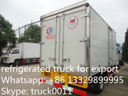 best price forland RHD 4*2 4tons refrigerated truck for sale, forland Brand 4000kgs cold room truck for frozen food