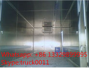 40 foot tri-axle mobile refrigerated cargo container trailer, best price factory sale45tons freezer van semitrailer