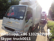 JAC Euro IV diesel 2 ton freezer refrigerated truck for sale,best price JAC brand mini 1tons cold room truck for sale