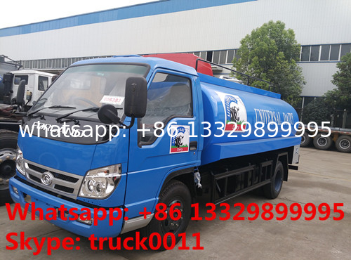 Hot sale cheap right hand drive Forland 6-wheel 6000L Fresh milk transport truck,   forland RHD 6,000L Liquid food truck