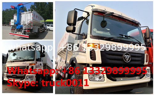 factory direct sale FOTON AUMARK Euro 3 180hp diesel farm-oriented livestock animal feed truck, FOTON bulk feed truck