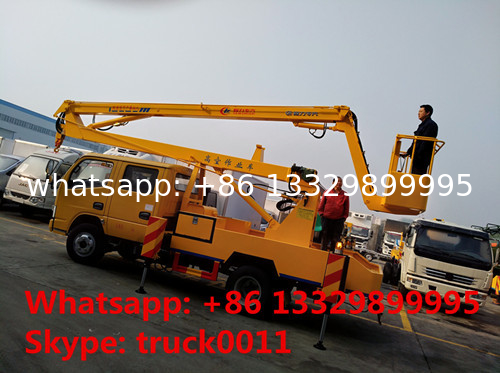 CLW DONGFENG double cabs 16m high altitude operation truck, DONGFENG 95hp 14m-16m overhead working platform truck