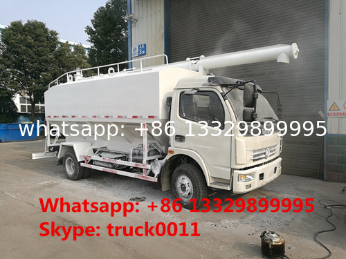 cheap factory supply 4*2 14m3 67ton DONGFENG bulk feed truck,farm-oriented livestock 7tons hydraulic feed delivery truck