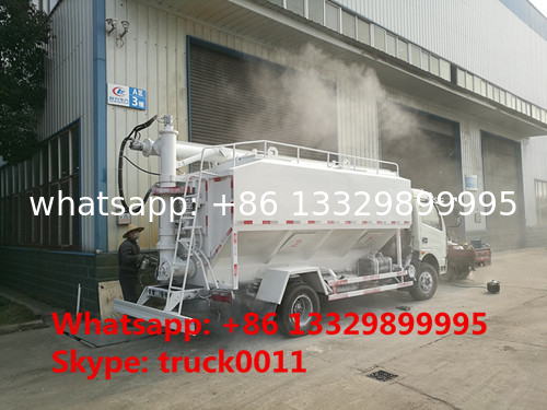 cheap factory supply 4*2 14m3 67ton DONGFENG bulk feed truck,farm-oriented livestock 7tons hydraulic feed delivery truck