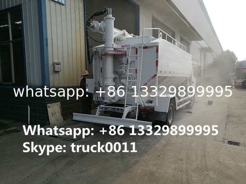 cheap factory supply 4*2 14m3 67ton DONGFENG bulk feed truck,farm-oriented livestock 7tons hydraulic feed delivery truck