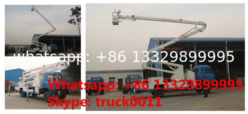 dongfeng RHD Truck Mounted Aerial Working Platform High Altitude Working Truck, dongfeng 18m-22m hydraulic bucket truck