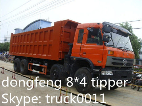 Euro 3 dongfeng 210hp dump tipper truck for sale, factory sale best price Cummin 210hp engine dump tipper truck