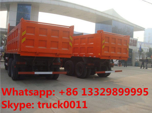 Euro 3 dongfeng 210hp dump tipper truck for sale, factory sale best price Cummin 210hp engine dump tipper truck