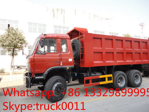 Euro 3 dongfeng 210hp dump tipper truck for sale, factory sale best price Cummin 210hp engine dump tipper truck