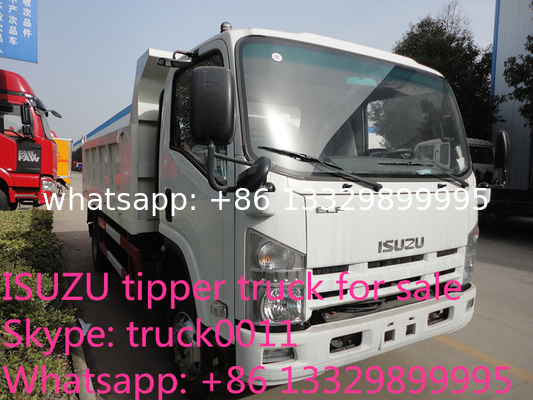 ISUZU 4*2 6-8ton dump truck for sale, factory sale China cheaper prcie ISUZU brand dump tipprt truck