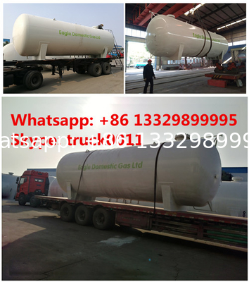 best price CLW brand stationary bullet type 50,000L surface lpg gas storage tank for sale, 50m3 surface propane gas tank