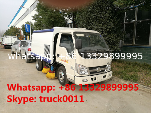 cheapest price FORLAND MINI 4*2 mini ROAD SWEEPER TRUCK FOR SALE,hot sale forland mini RHD diesel street sweeper truck