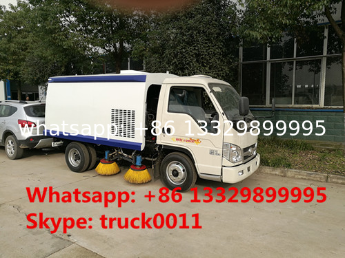 cheapest price FORLAND MINI 4*2 mini ROAD SWEEPER TRUCK FOR SALE,hot sale forland mini RHD diesel street sweeper truck