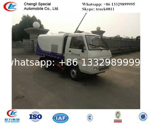 cheapest price FORLAND MINI 4*2 mini ROAD SWEEPER TRUCK FOR SALE,hot sale forland mini RHD diesel street sweeper truck