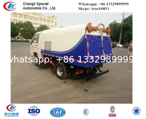 cheapest price FORLAND MINI 4*2 mini ROAD SWEEPER TRUCK FOR SALE,hot sale forland mini RHD diesel street sweeper truck