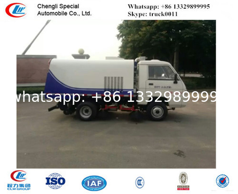 cheapest price FORLAND MINI 4*2 mini ROAD SWEEPER TRUCK FOR SALE,hot sale forland mini RHD diesel street sweeper truck