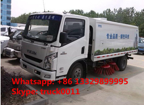 high quality and best price  yuejin brand road sweeper truck for sale, hot sale YUEJIN brand road sweeper truck