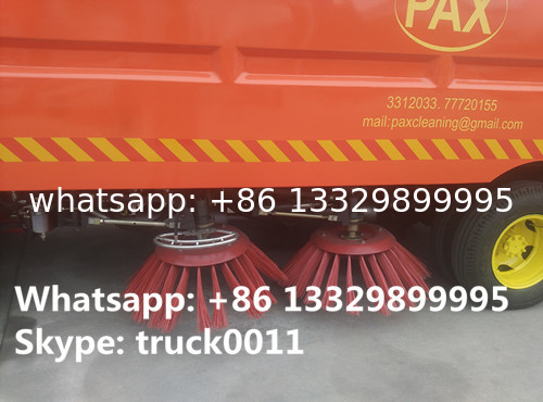 factory direct sale CLW brand road sweeper truck, best price CLW brand LHD 4*2  street sweeping vehicle for sale