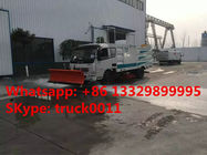 High quality road sweeper truck with snow removal for sale, best price snow removal mounted on CLW brand street sweeper