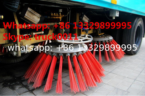 total new JAC brand 4*2 LHD small street sweeper truck for sale, best price JAC brand 3tons road sweeping vehicle