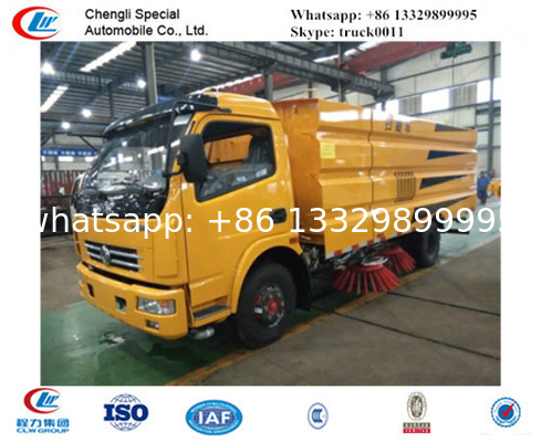 Factory direct sale DONGFENG brand RHD 4*2 ROAD sweeping truck, best price DONGFENG brand roac cleaning vehicle for sale