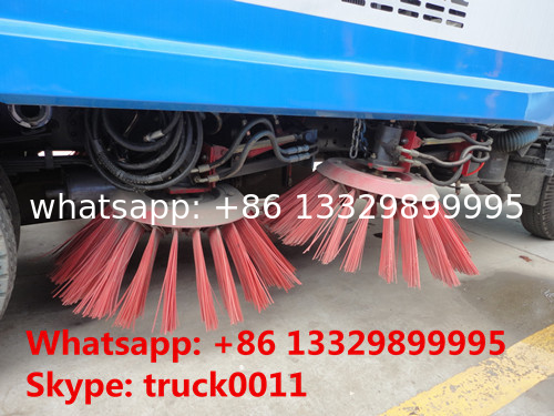 hot sale dongfeng Brand RHD 8tons street sweeping truck, Factory sale 190HP diesel road sweeper truck, street sweeper