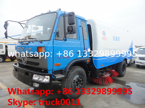 hot sale dongfeng Brand RHD 8tons street sweeping truck, Factory sale 190HP diesel road sweeper truck, street sweeper